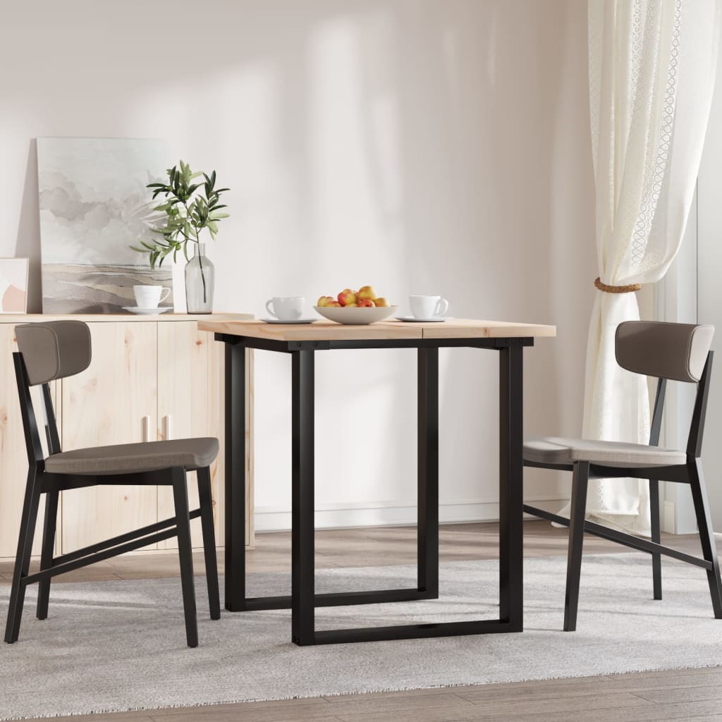 Bordplader 2 stk 70x35x2,5 cm Rektangulær Massiv Fyr