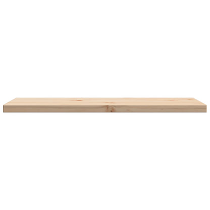 Bordplader 2 stk 70x35x2,5 cm Rektangulær Massiv Fyr