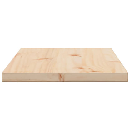 Bordplader 2 stk 70x35x2,5 cm Rektangulær Massiv Fyr