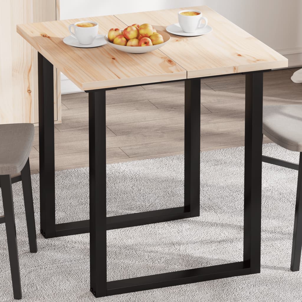 Bordplader 2 stk 70x35x2,5 cm Rektangulær Massiv Fyr