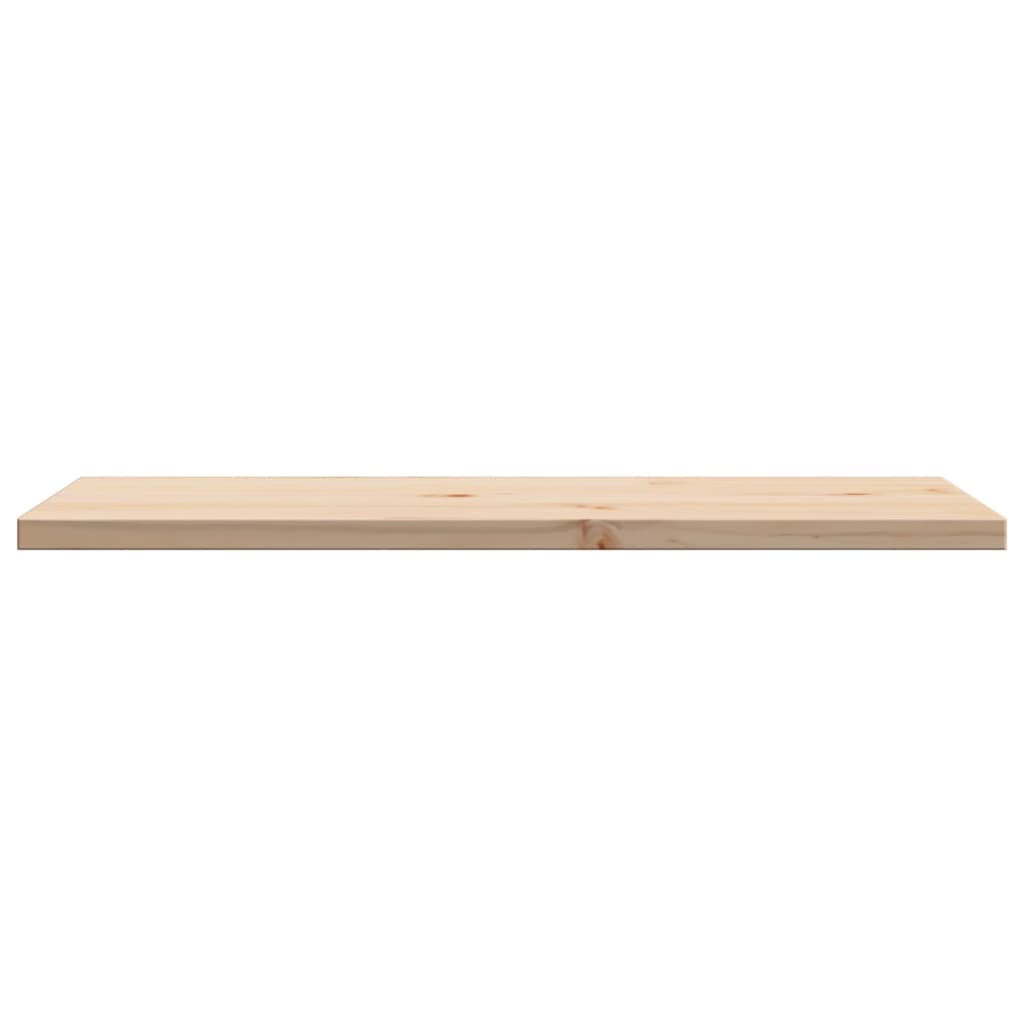 Bordplader 2 stk 80x40x2,5 cm Rektangulær Massiv Fyr