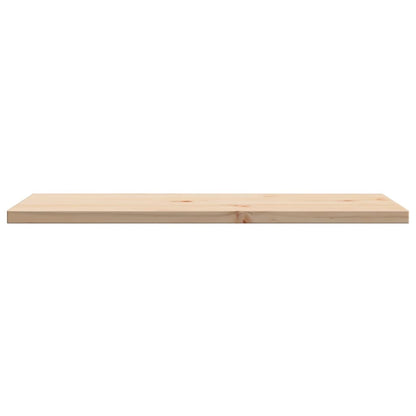 Bordplader 2 stk 80x40x2,5 cm Rektangulær Massiv Fyr