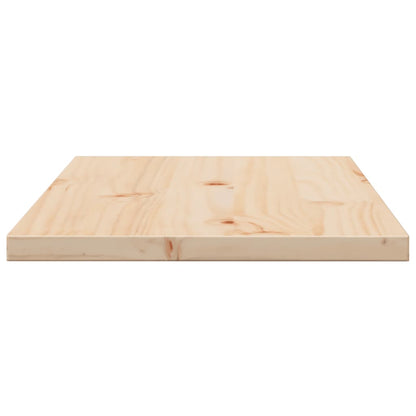 Bordplader 2 stk 80x40x2,5 cm Rektangulær Massiv Fyr