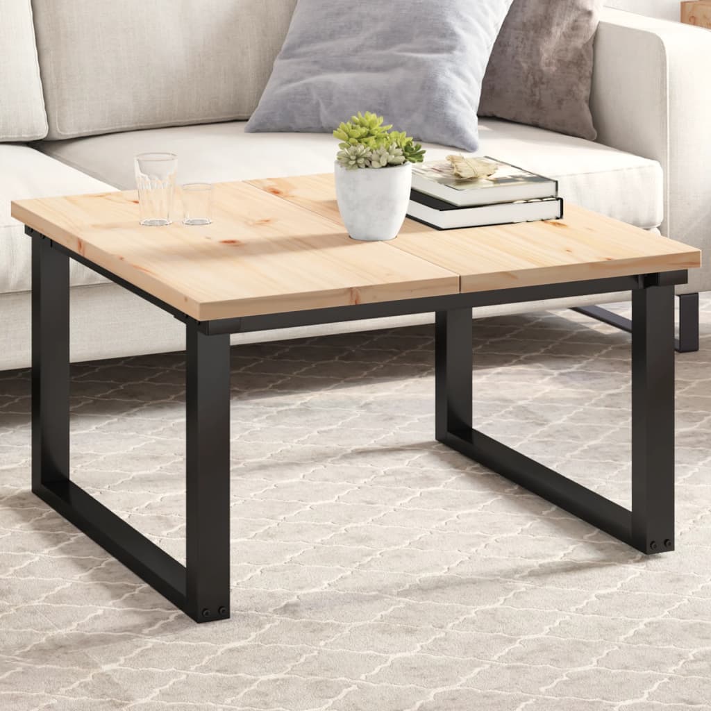 Bordplader 2 stk 80x40x2,5 cm Rektangulær Massiv Fyr