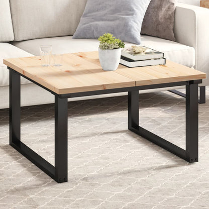 Bordplader 2 stk 80x40x2,5 cm Rektangulær Massiv Fyr