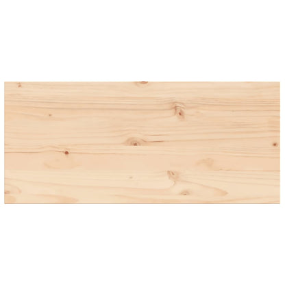 Tischplatte 100x50x2,5 cm Rechteckig Massivholz Kiefer