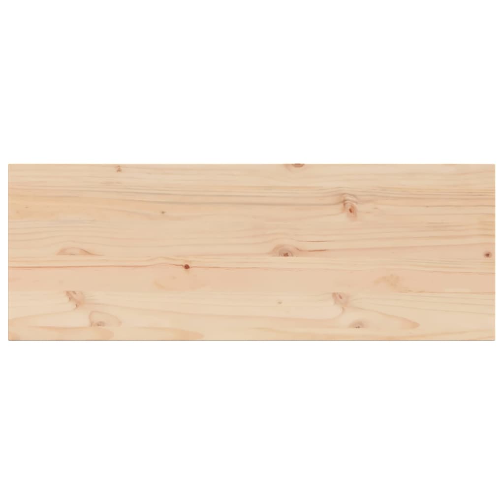 Tischplatte 110x40x2,5 cm Rechteckig Massivholz Kiefer