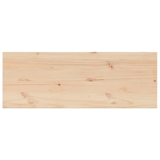 Tischplatte 110x40x2,5 cm Rechteckig Massivholz Kiefer