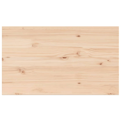 Bordplader 3 stk 80x47x2,5 cm Rektangulær Massiv Fyr