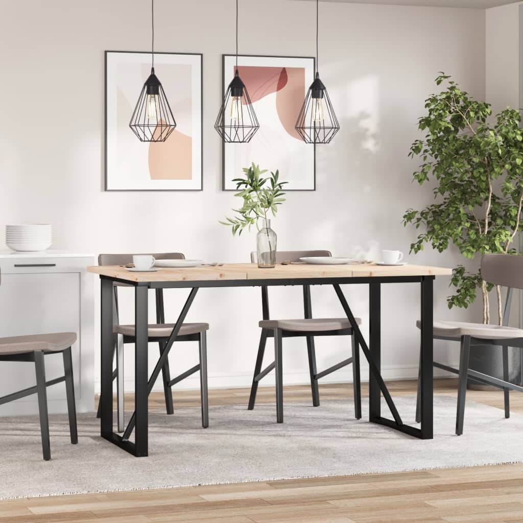 Bordplader 3 stk 80x47x2,5 cm Rektangulær Massiv Fyr