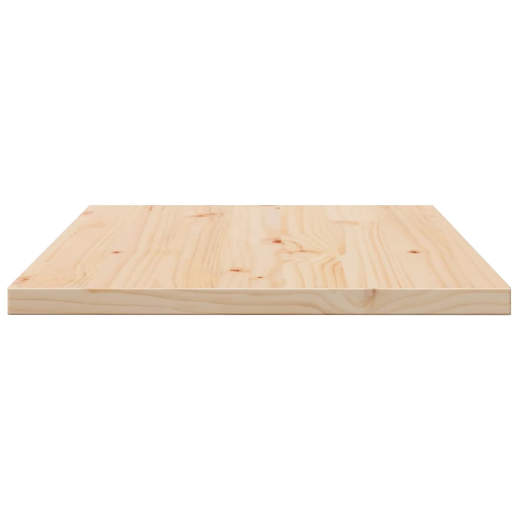 Bordplader 3 stk 80x47x2,5 cm Rektangulær Massiv Fyr