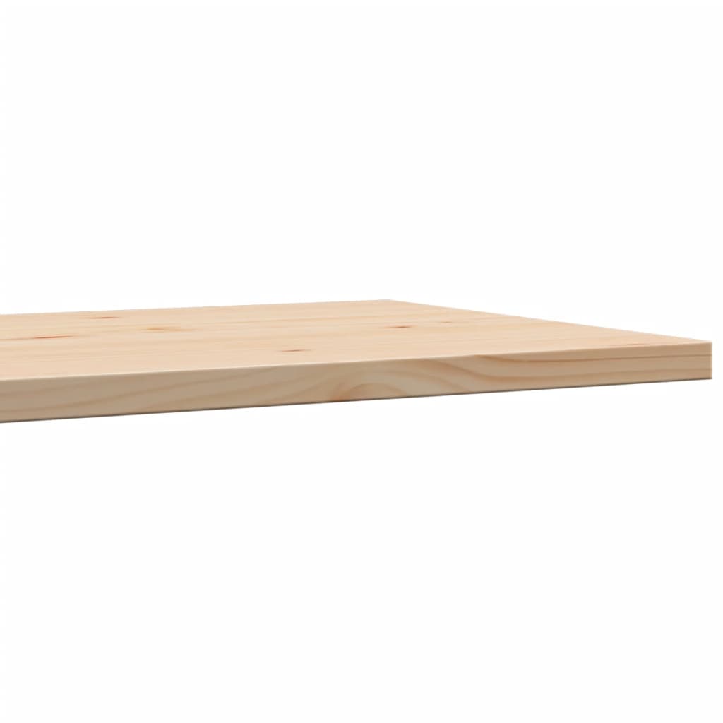 Bordplader 3 stk 80x47x2,5 cm Rektangulær Massiv Fyr