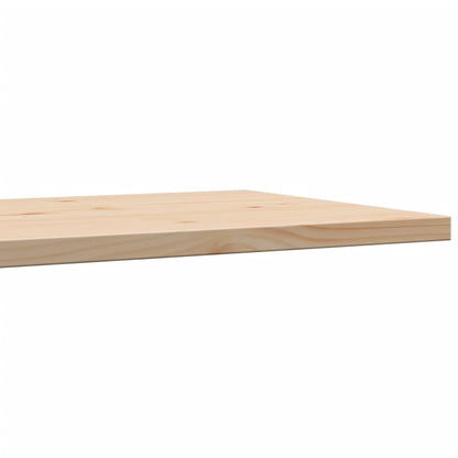 Bordplader 3 stk 80x47x2,5 cm Rektangulær Massiv Fyr