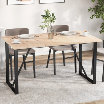 Bordplader 3 stk 80x47x2,5 cm Rektangulær Massiv Fyr
