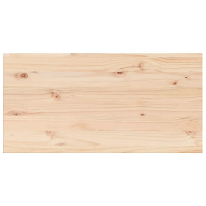 Tischplatten 4 Stk. 90x45x2,5 cm Rechteckig Massivholz Kiefer