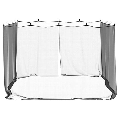 Moskitonetz 156 Mesh Schwarz 300x300x200 cm