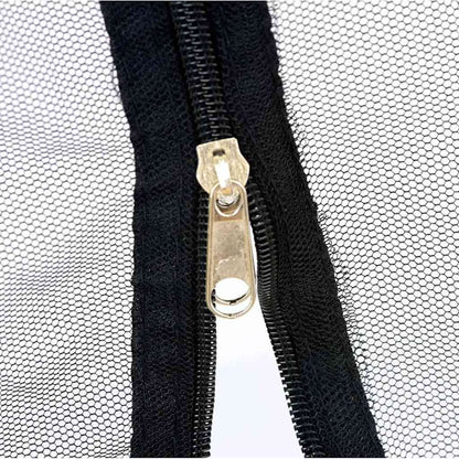 Moskitonetz 156 Mesh Schwarz 300x300x200 cm