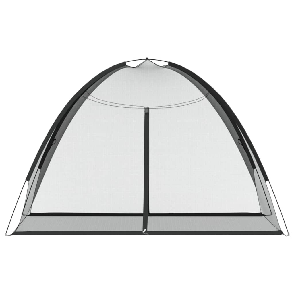 Moskito-Netzzelt Mongolisch 220 Schwarz 200x120x130 cm