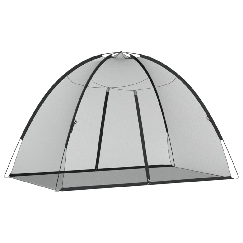 Moskito-Netzzelt Mongolisch 220 Schwarz 200x120x130 cm