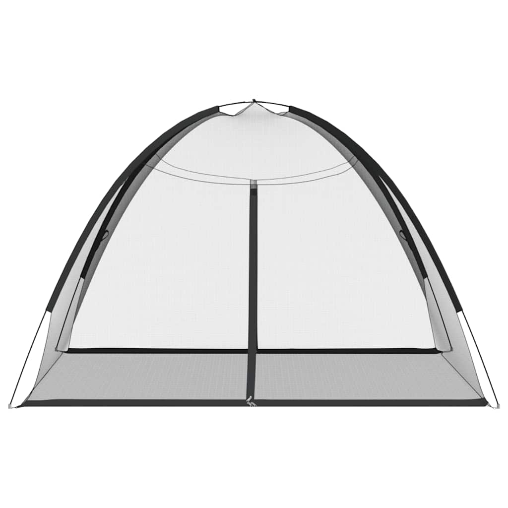 Moskito-Netzzelt Mongolisch 220 Schwarz 200x200x135 cm