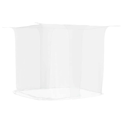 Moskitonetz zum Aufhängen 156 Mesh Weiß 220x200x210 cm