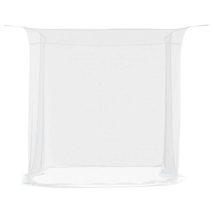 Moskitonetz zum Aufhängen 156 Mesh Weiß 220x200x210 cm