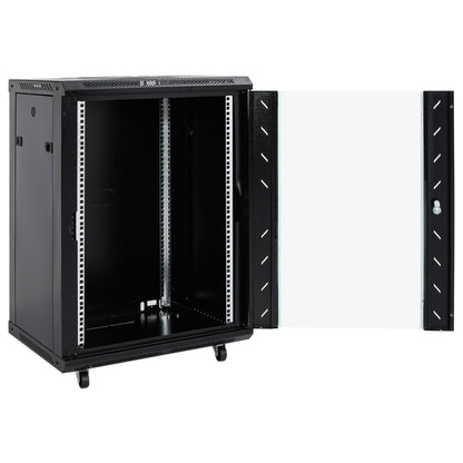 15U Netzwerkschrank auf Rollen 19" IP20 60x45x86 cm