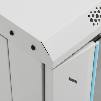 15U Netzwerkschrank auf Rollen 19" IP20 60x45x86 cm