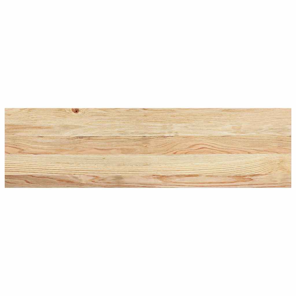 Treppenstufen 12 Stk. Unbehandelt 90x30x2 cm Massivholz Eiche