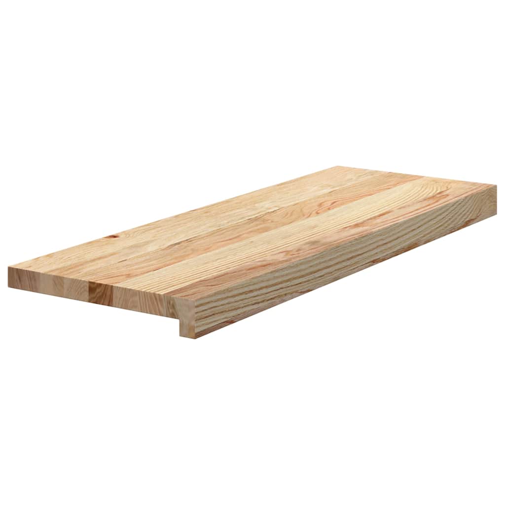 Treppenstufen 16 Stk. Unbehandelt 70x30x2 cm Massivholz Eiche