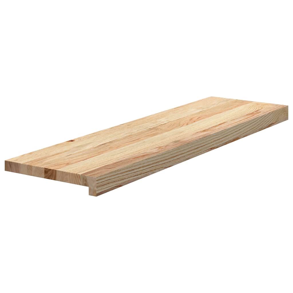 Treppenstufen 16 Stk. Unbehandelt 90x30x2 cm Massivholz Eiche
