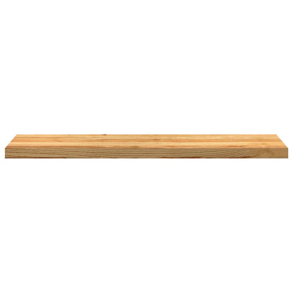 Treppenstufen 12 Stk. Hellbraun 110x30x2 cm Massivholz Eiche
