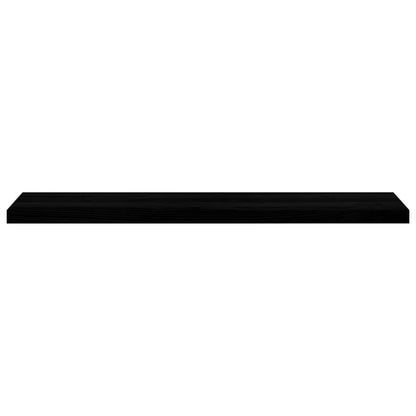 Treppenstufen 4 Stk. Dunkelbraun 120x25x2 cm Massivholz Eiche