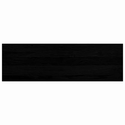 Treppenstufen 4 Stk. Dunkelbraun 80x30x2 cm Massivholz Eiche