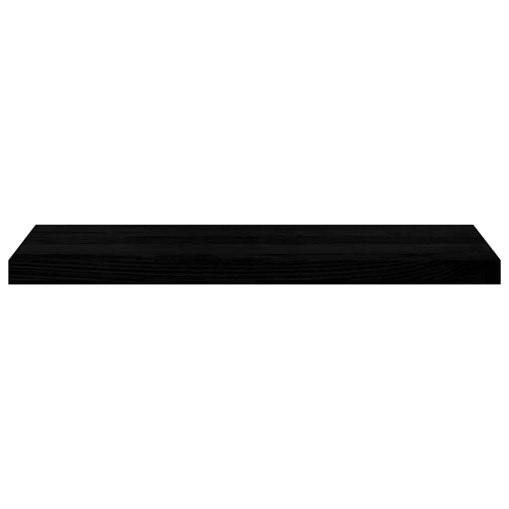 Treppenstufen 4 Stk. Dunkelbraun 80x30x2 cm Massivholz Eiche