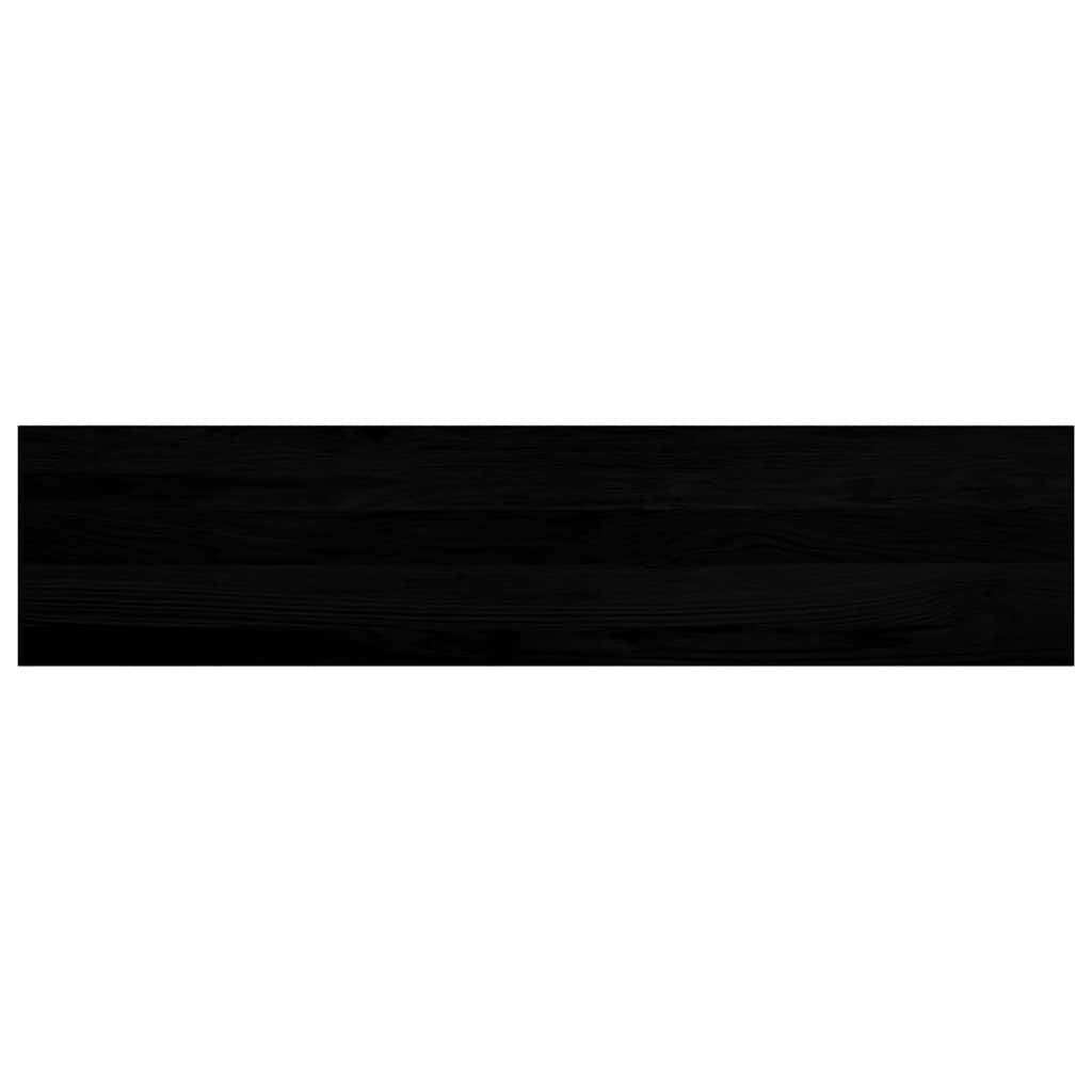 Treppenstufen 8 Stk. Dunkelbraun 110x25x2 cm Massivholz Eiche