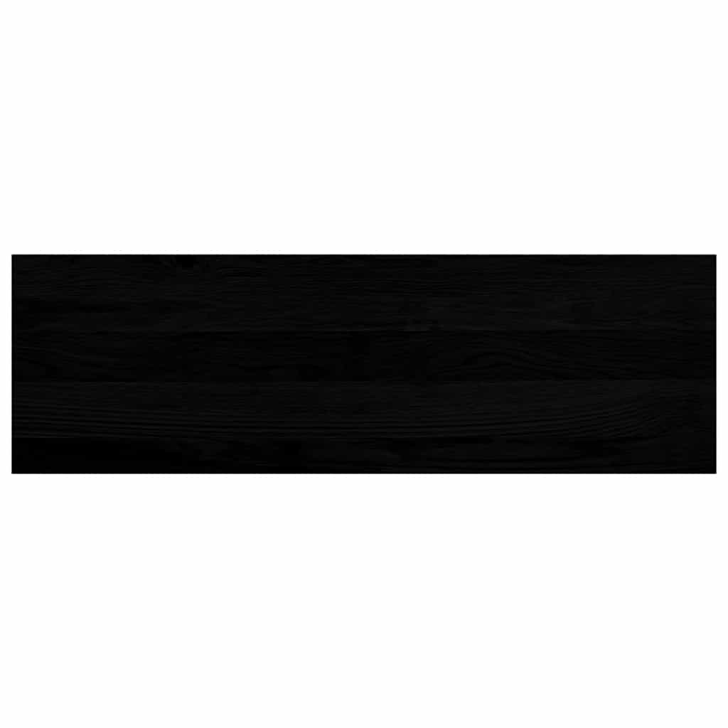Treppenstufen 8 Stk. Dunkelbraun 80x30x2 cm Massivholz Eiche