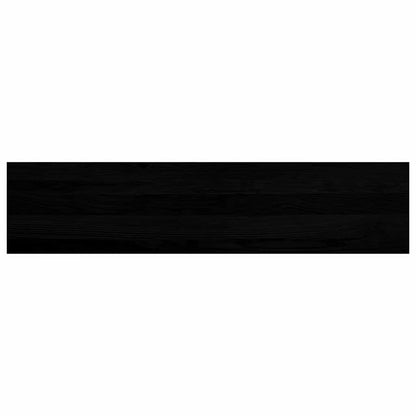 Treppenstufen 12 Stk. Dunkelbraun 110x25x2 cm Massivholz Eiche