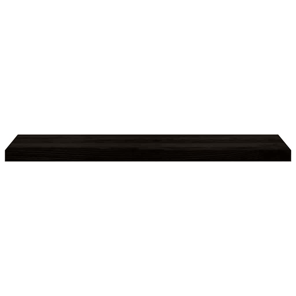 Treppenstufen 12 Stk. Dunkelbraun 100x30x2 cm Massivholz Eiche