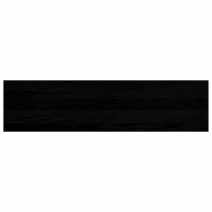 Treppenstufen 16 Stk. Dunkelbraun 100x25x2 cm Massivholz Eiche