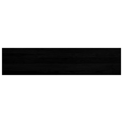 Treppenstufen 16 Stk. Dunkelbraun 110x25x2 cm Massivholz Eiche