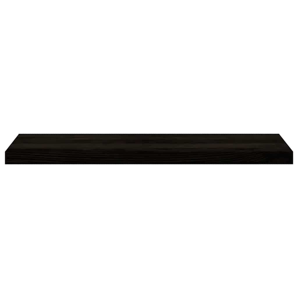 Treppenstufen 16 Stk. Dunkelbraun 90x30x2 cm Massivholz Eiche