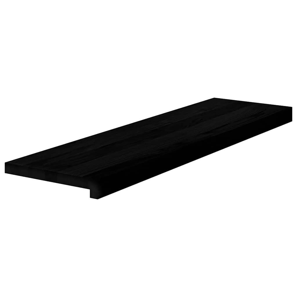 Treppenstufen 20 Stk. Dunkelbraun 90x25x2 cm Massivholz Eiche