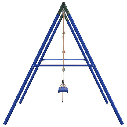 Schaukel-Set mit Schaukelsitz und Strickleiter