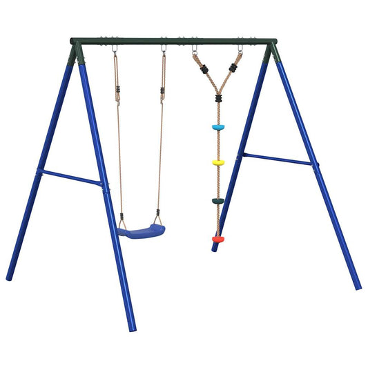 Schaukel-Set mit Schaukelsitz und Kletterschaukel