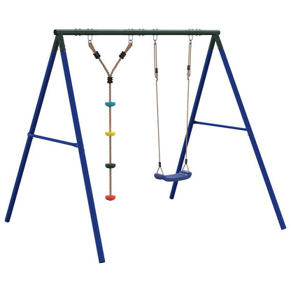 Schaukel-Set mit Schaukelsitz und Kletterschaukel