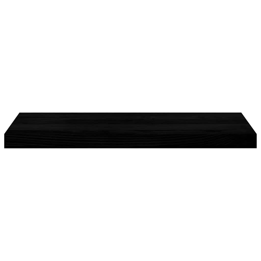 Treppenstufen 2 Stk. Dunkelbraun 70x25x2 cm Massivholz Eiche
