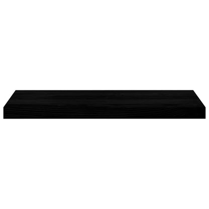 Treppenstufen 2 Stk. Dunkelbraun 70x25x2 cm Massivholz Eiche