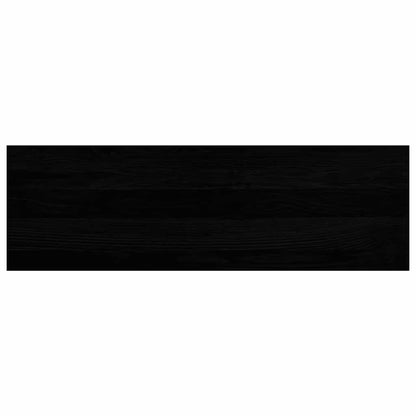 Treppenstufen 2 Stk. Dunkelbraun 80x25x2 cm Massivholz Eiche