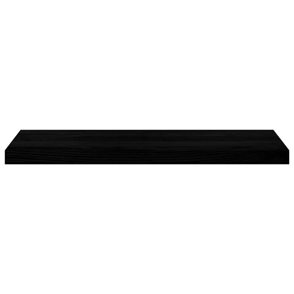 Treppenstufen 2 Stk. Dunkelbraun 80x25x2 cm Massivholz Eiche
